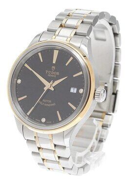 TUDOR style 12503 3P diamond black Dial Automatic Men's Watch_921830